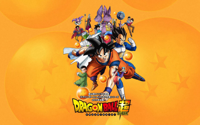 Dragon ball anime poster characters #2 free wallpaper for desktop - medium preview image