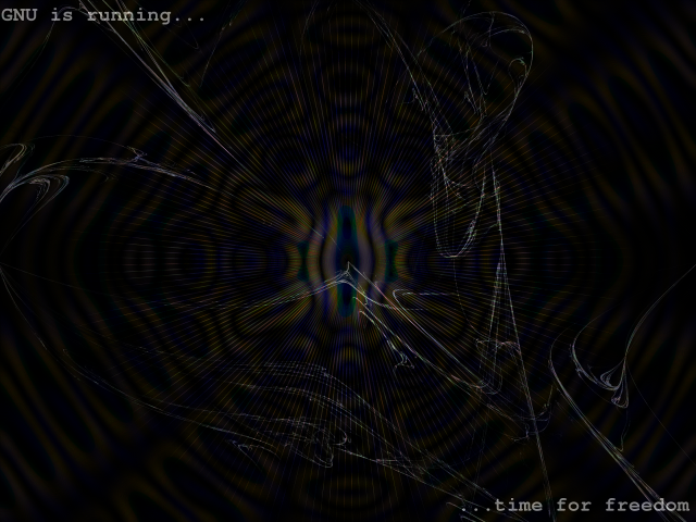 Black background blue yellow design free wallpaper for desktop - medium preview image