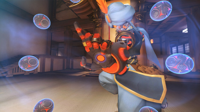 Cartoon character holding large object free wallpaper for desktop - medium preview image