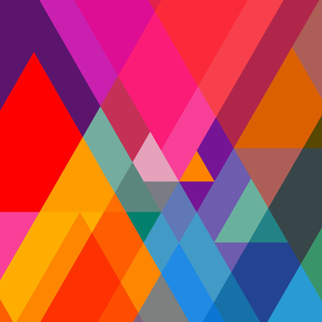 Colorful background squares triangles pattern free wallpaper for tablet - medium preview image