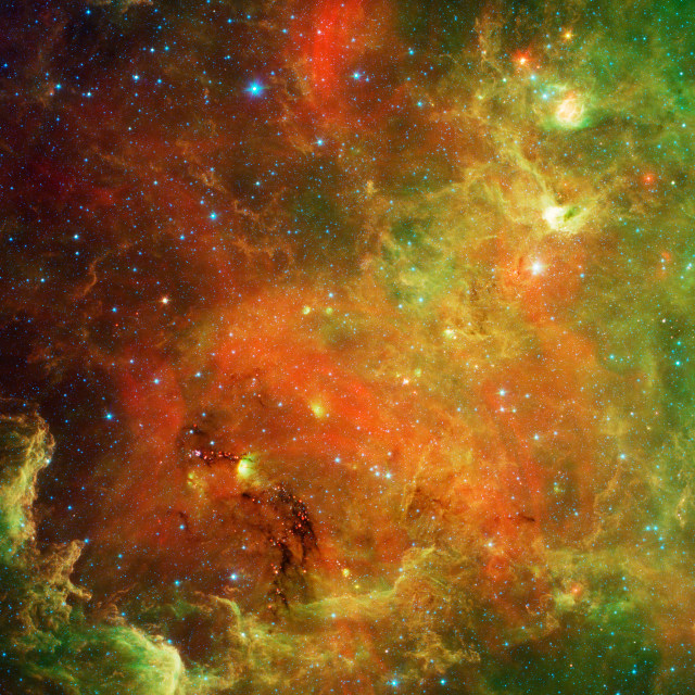 Large star cluster in sky free wallpaper for tablet - medium preview image