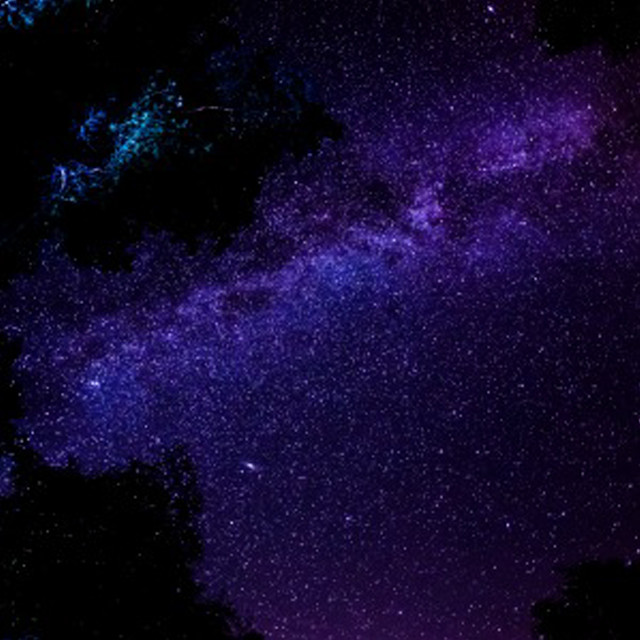 Night sky stars purple blue #2 free wallpaper for tablet - medium preview image