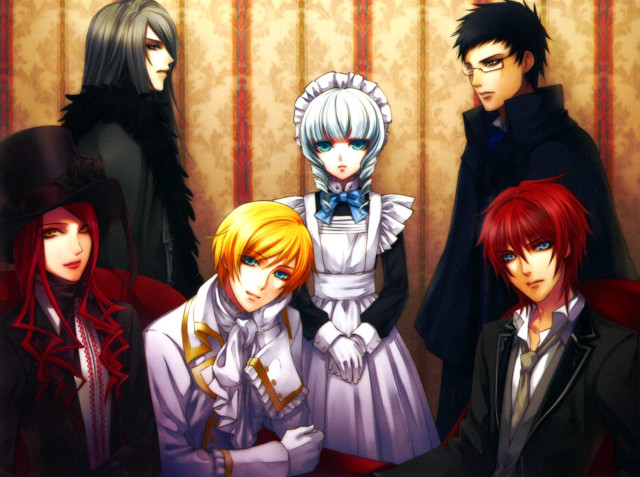 Costume party group wallpaper room free wallpaper for desktop - medium preview image