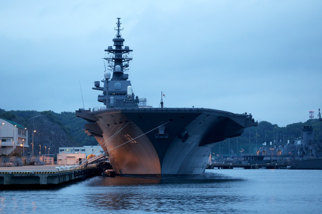 Large ship docked dock building free wallpaper for desktop - medium preview image