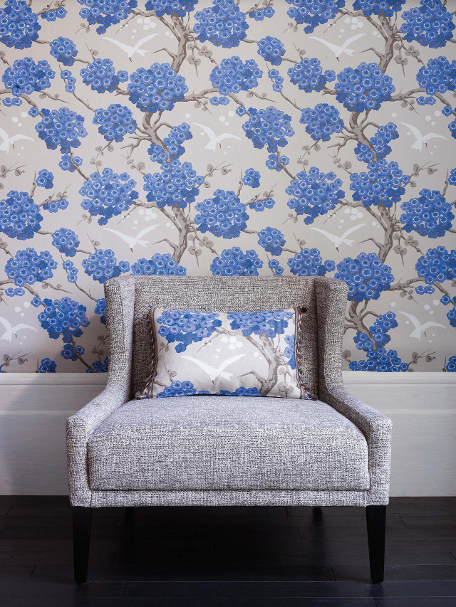 Chair pillow flower pattern wall free wallpaper for mobile - medium preview image