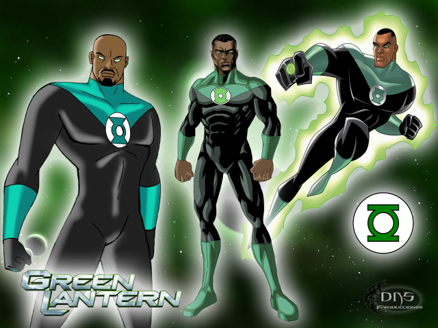 Green lantern black lantern green free wallpaper for desktop - medium preview image