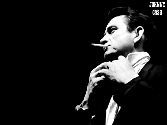 Man smoking cigarette black white free wallpaper for desktop - medium preview image