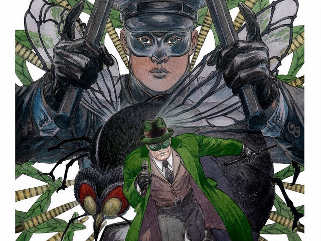 Green coat hat guns bird free wallpaper for desktop - medium preview image