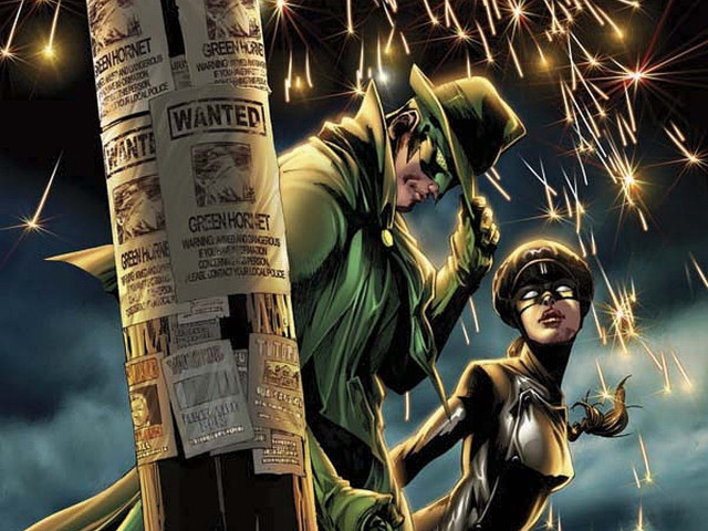 Man woman pole fireworks sky free wallpaper for desktop - medium preview image