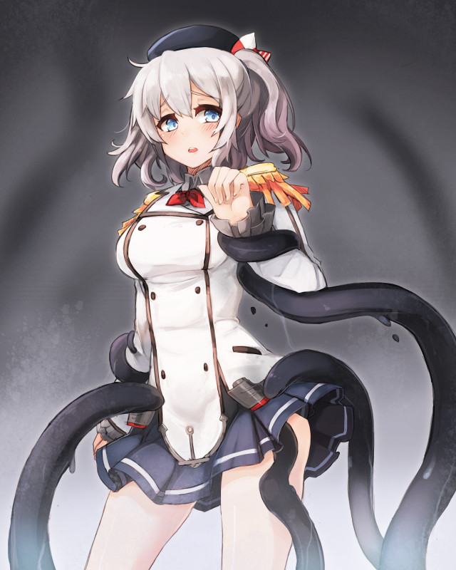 Sailor woman cat tails octopus free wallpaper for mobile - medium preview image