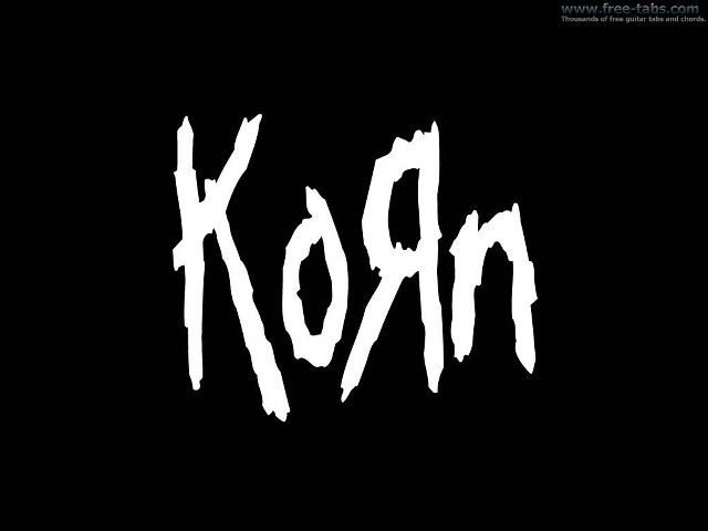 Korn black white photo ink #2 free wallpaper for desktop - medium preview image