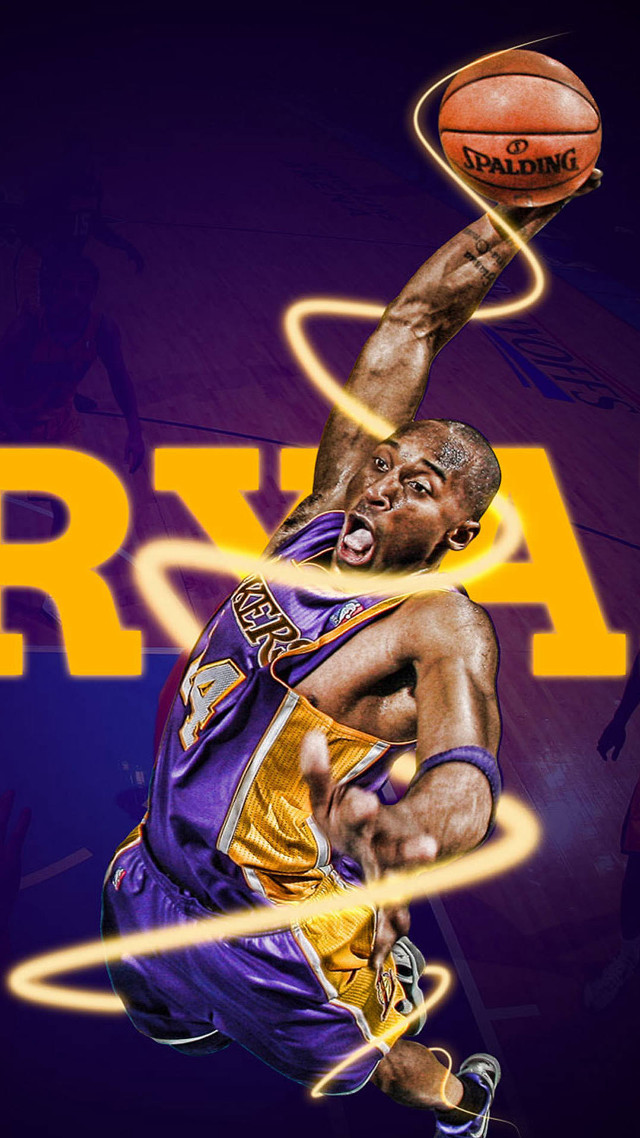 Basketball player jumping dunking ball #3 free wallpaper for mobile - medium preview image