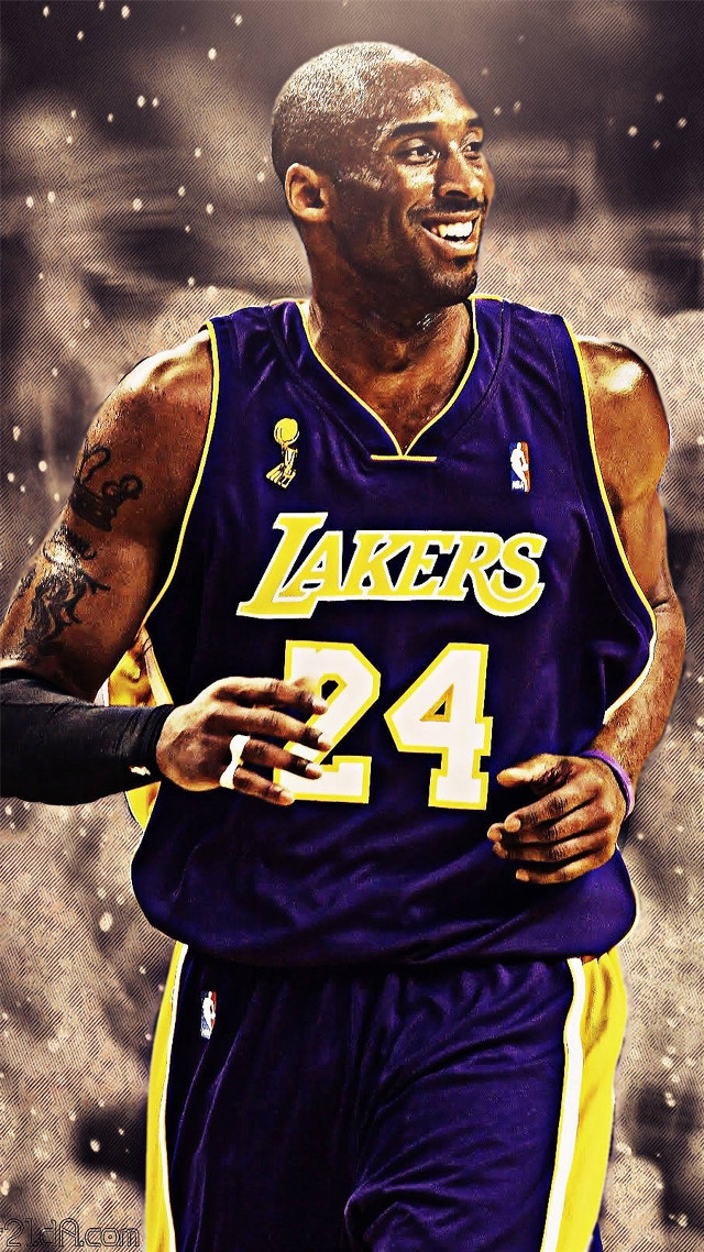 Man lakers jersey running basketball free wallpaper for mobile - medium preview image