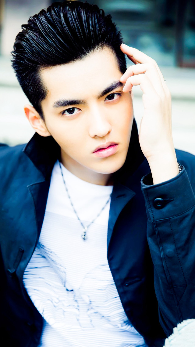 Man black jacket white shirt #4 free wallpaper for mobile - medium preview image