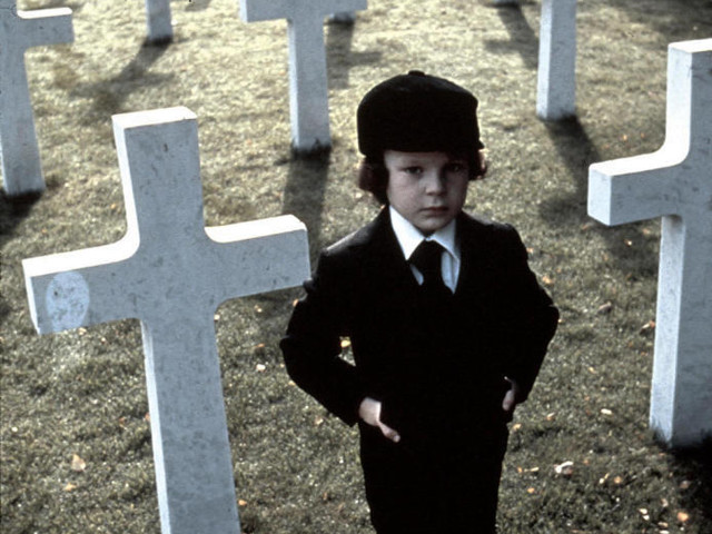 Young boy suit hat cemetery free wallpaper for desktop - medium preview image