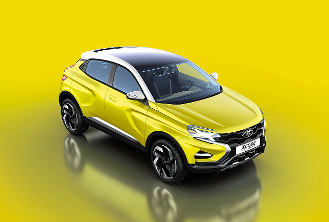 Yellow suv studio render rococo free wallpaper for desktop - medium preview image