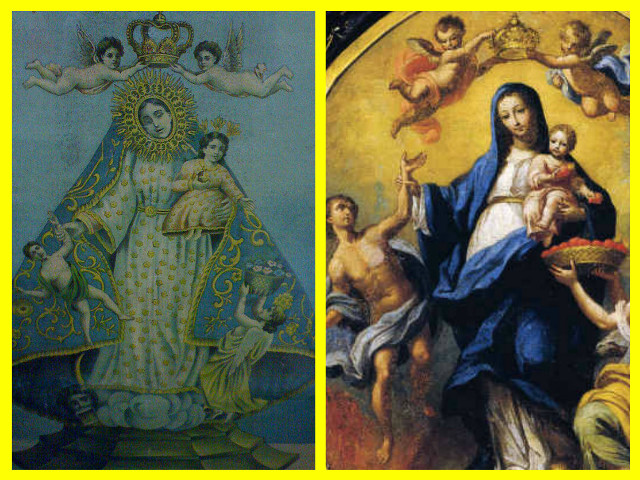 Virgin mary child jesus angels free wallpaper for desktop - medium preview image