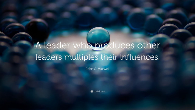 Leadership influence john maxwell blue free wallpaper for desktop - medium preview image