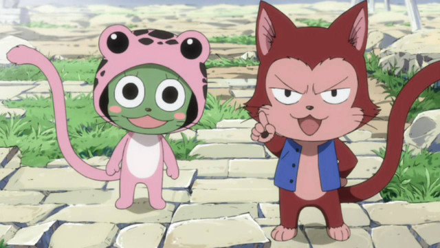 Cartoon character cat stone road free wallpaper for desktop - medium preview image