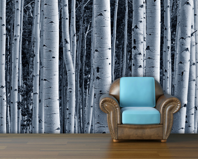 Chair forest wall ink painting free wallpaper for desktop - medium preview image