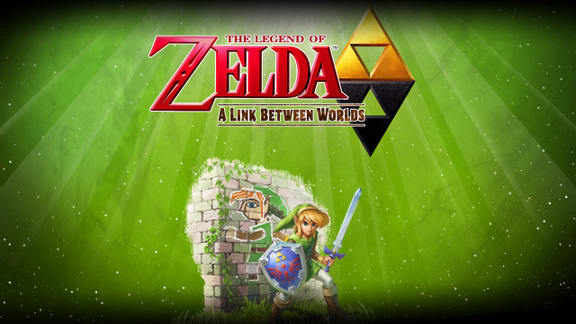Zelda link logo green brick free wallpaper for desktop - medium preview image