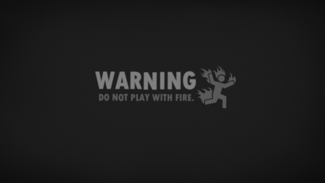 Black background warning sign deer free wallpaper for desktop - medium preview image