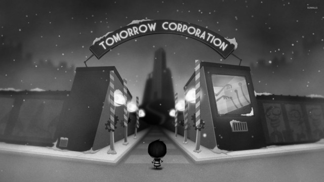 Black white photo person tomorrow free wallpaper for desktop - medium preview image