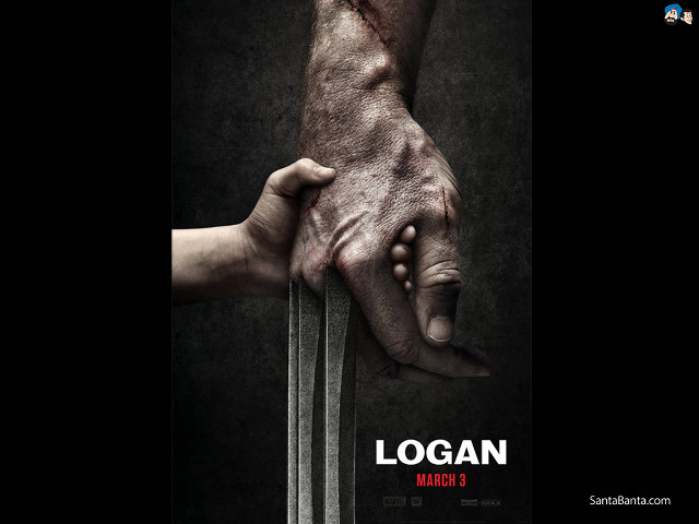 Hand holding hand poster logan free wallpaper for desktop - medium preview image