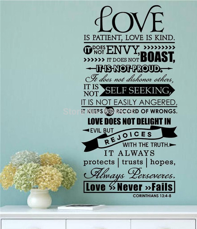 Bible verse wall decal room free wallpaper for tablet - medium preview image