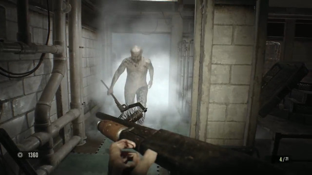 Person holding gun smoke room free wallpaper for desktop - medium preview image