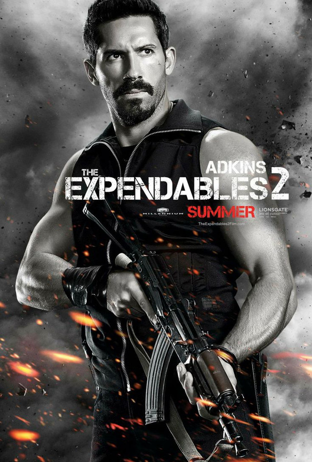 Man holding gun expendables #2 free wallpaper for mobile - medium preview image