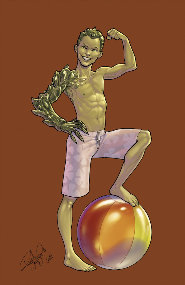 Man standing ball plant back free wallpaper for mobile - medium preview image