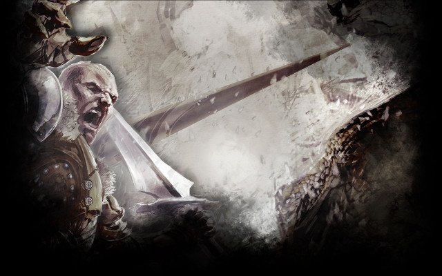 Man knife giant knife demon free wallpaper for desktop - medium preview image