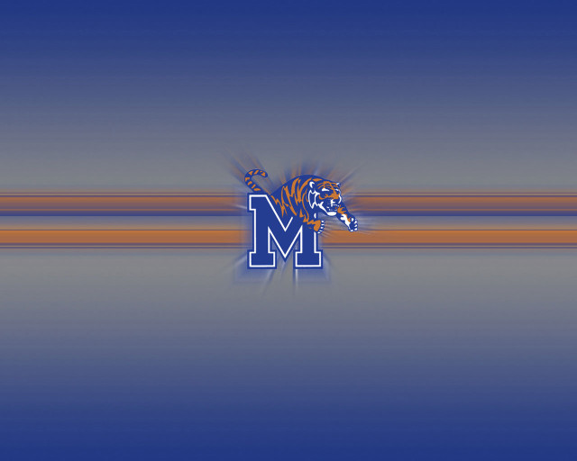 Blue orange striped tiger head free wallpaper for desktop - medium preview image