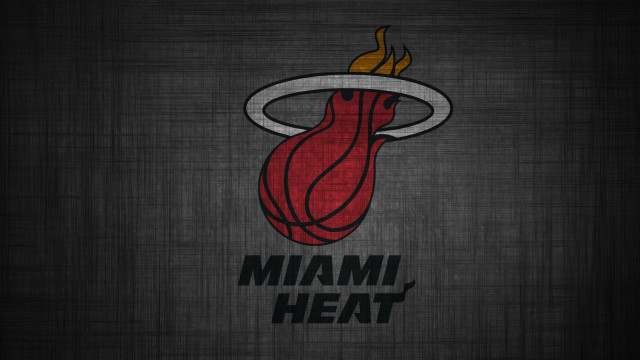 Miami heat logo black background #7 free wallpaper for desktop - medium preview image