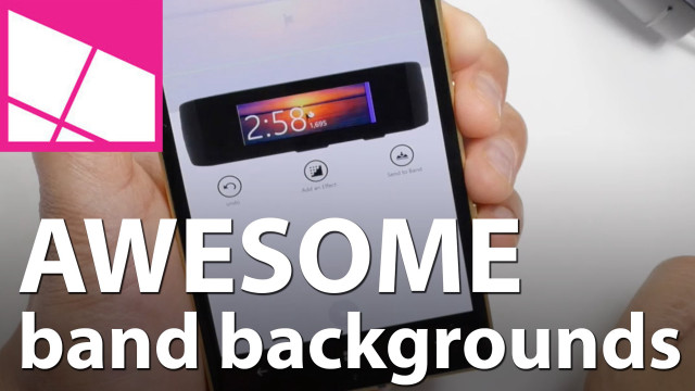 Person holding smartphone awesome band free wallpaper for desktop - medium preview image