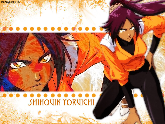 Woman purplehair man orangehair blackshirt free wallpaper for desktop - medium preview image