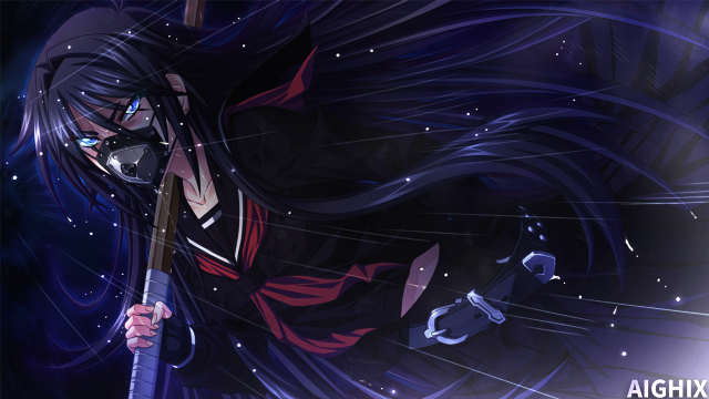 Woman sword sky stars background free wallpaper for desktop - medium preview image