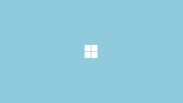 Blue background white square middle free wallpaper for desktop - medium preview image