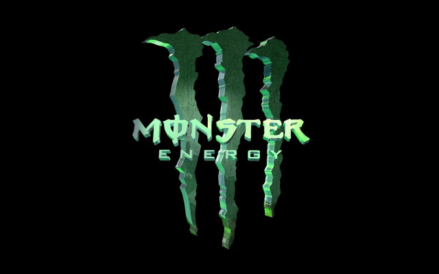 Monster logo monster energy green free wallpaper for desktop - medium preview image