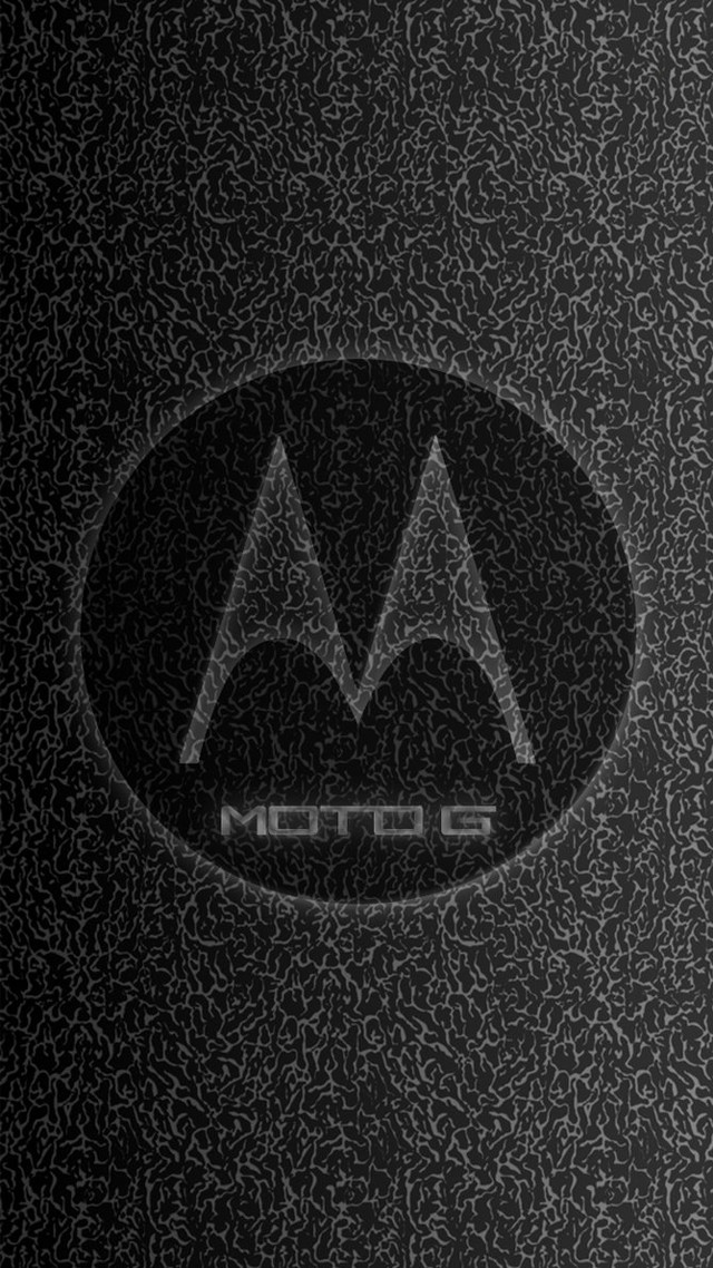 Motorola logo black background circle free wallpaper for mobile - medium preview image