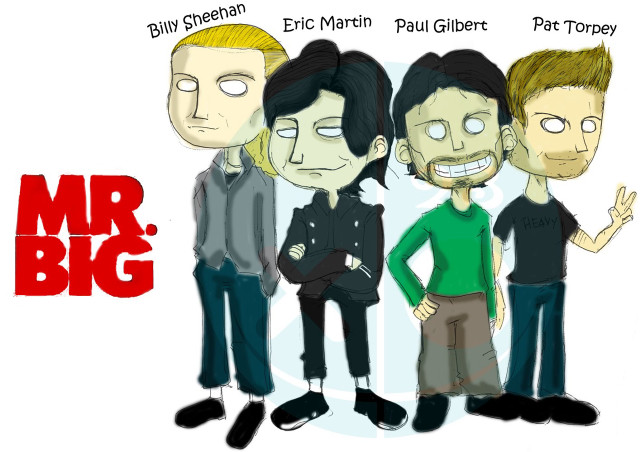 Group people standing mr mrs free wallpaper for desktop - medium preview image