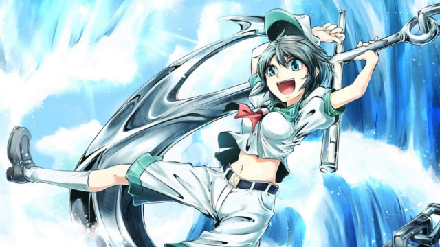 Woman white outfit metal object free wallpaper for desktop - medium preview image