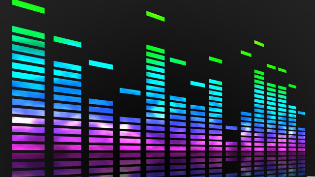 Colorful sound board black background #3 free wallpaper for desktop - medium preview image