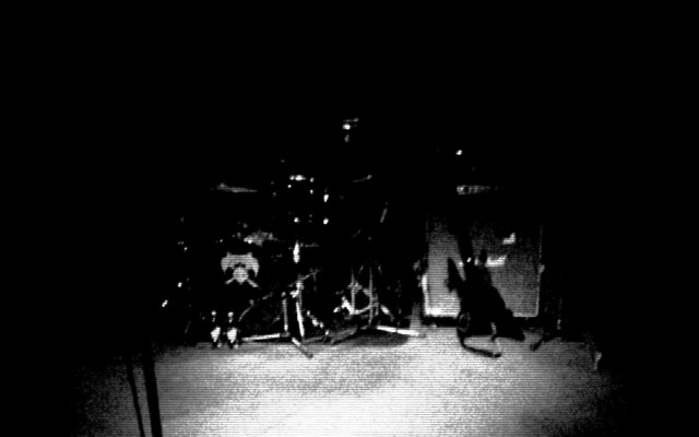 Black white band stage night free wallpaper for desktop - medium preview image