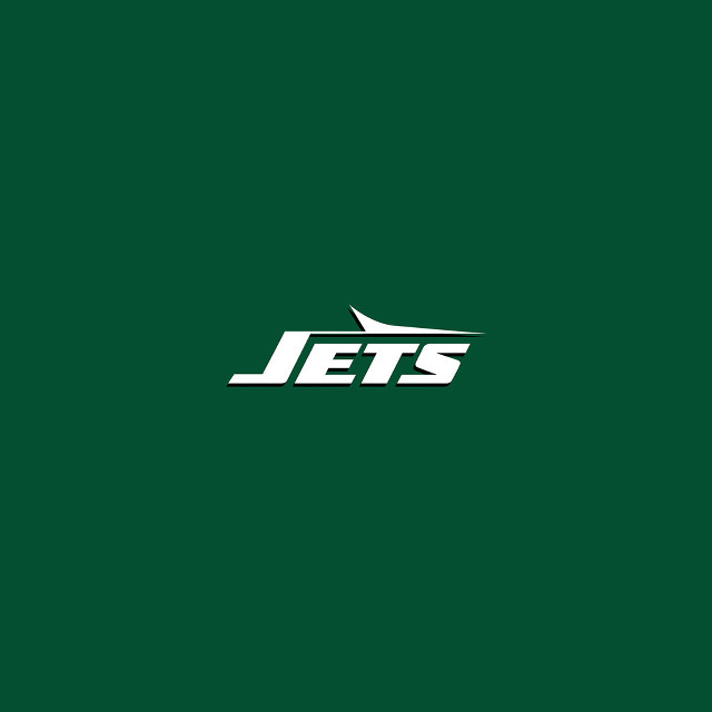 Jets logo green background jet free wallpaper for tablet - medium preview image