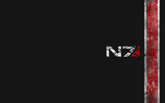 Red black logo red stripe free wallpaper for desktop - medium preview image