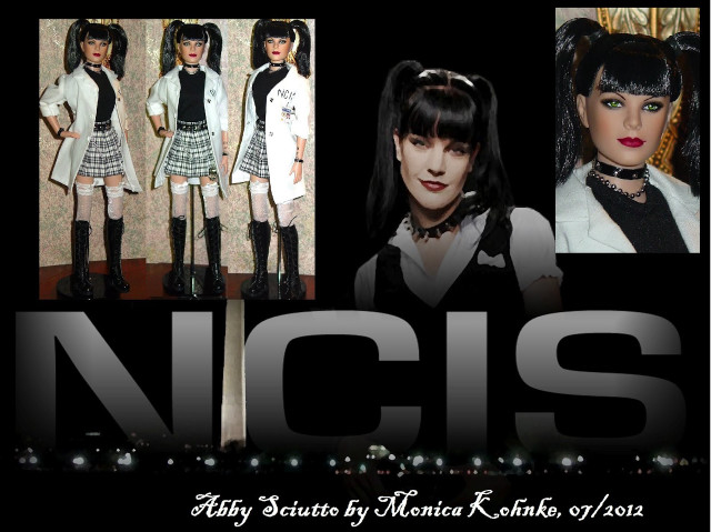 Araceli gothic collage blackhair whiteoutfit free wallpaper for desktop - medium preview image