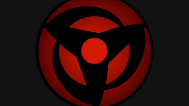 Red black logo circle background free wallpaper for desktop - medium preview image