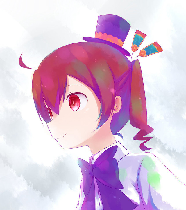 Girl top hat bow tie free wallpaper for tablet - medium preview image